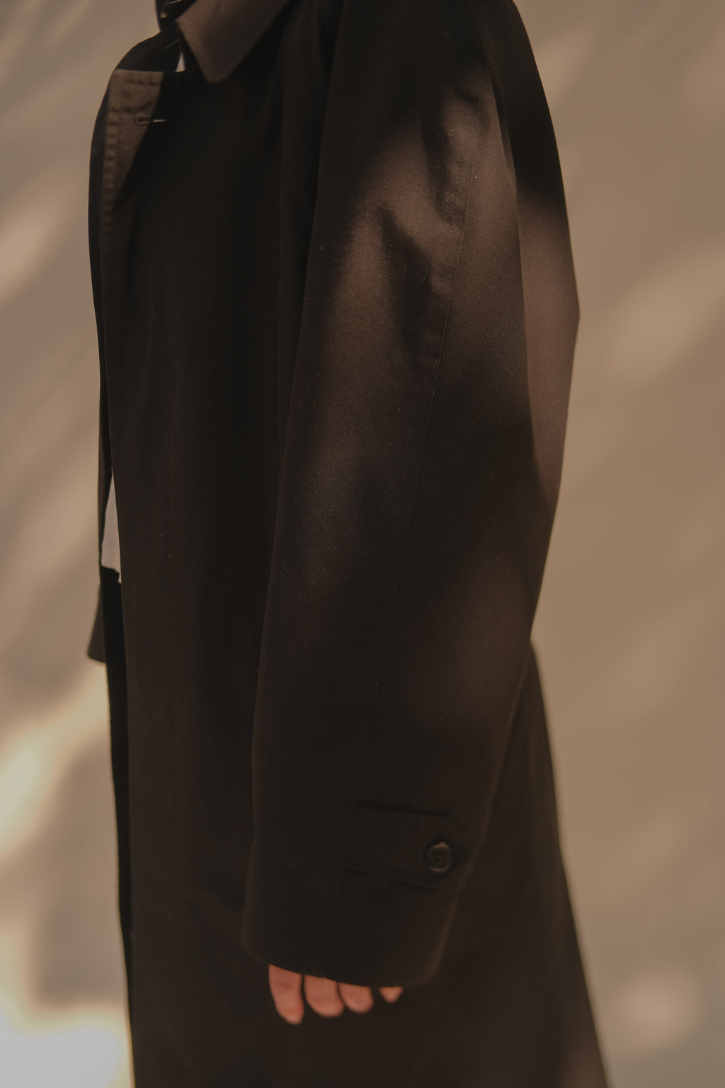 Christian Dior Monsieur Black Trench Coat