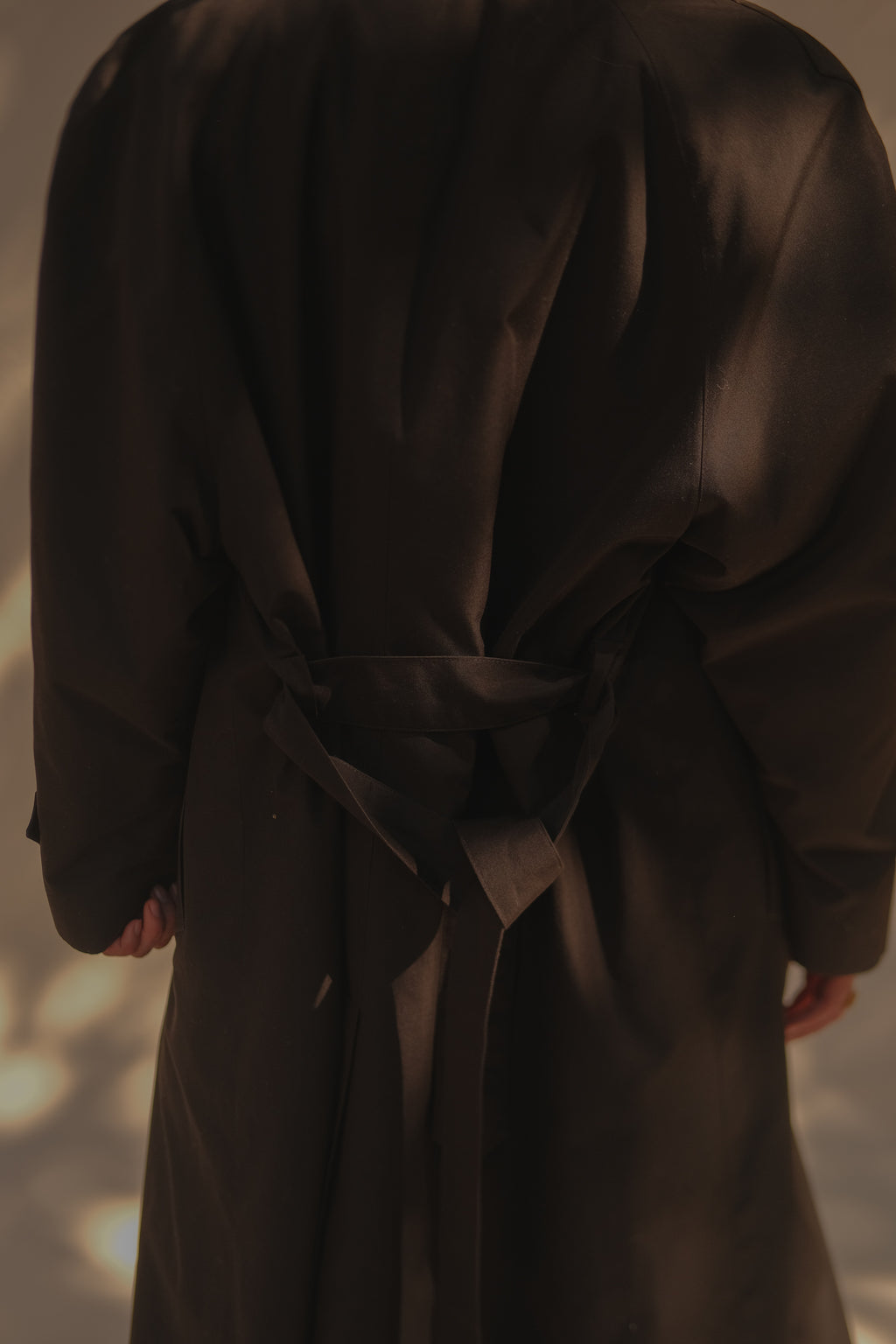 Christian Dior Monsieur Black Trench Coat