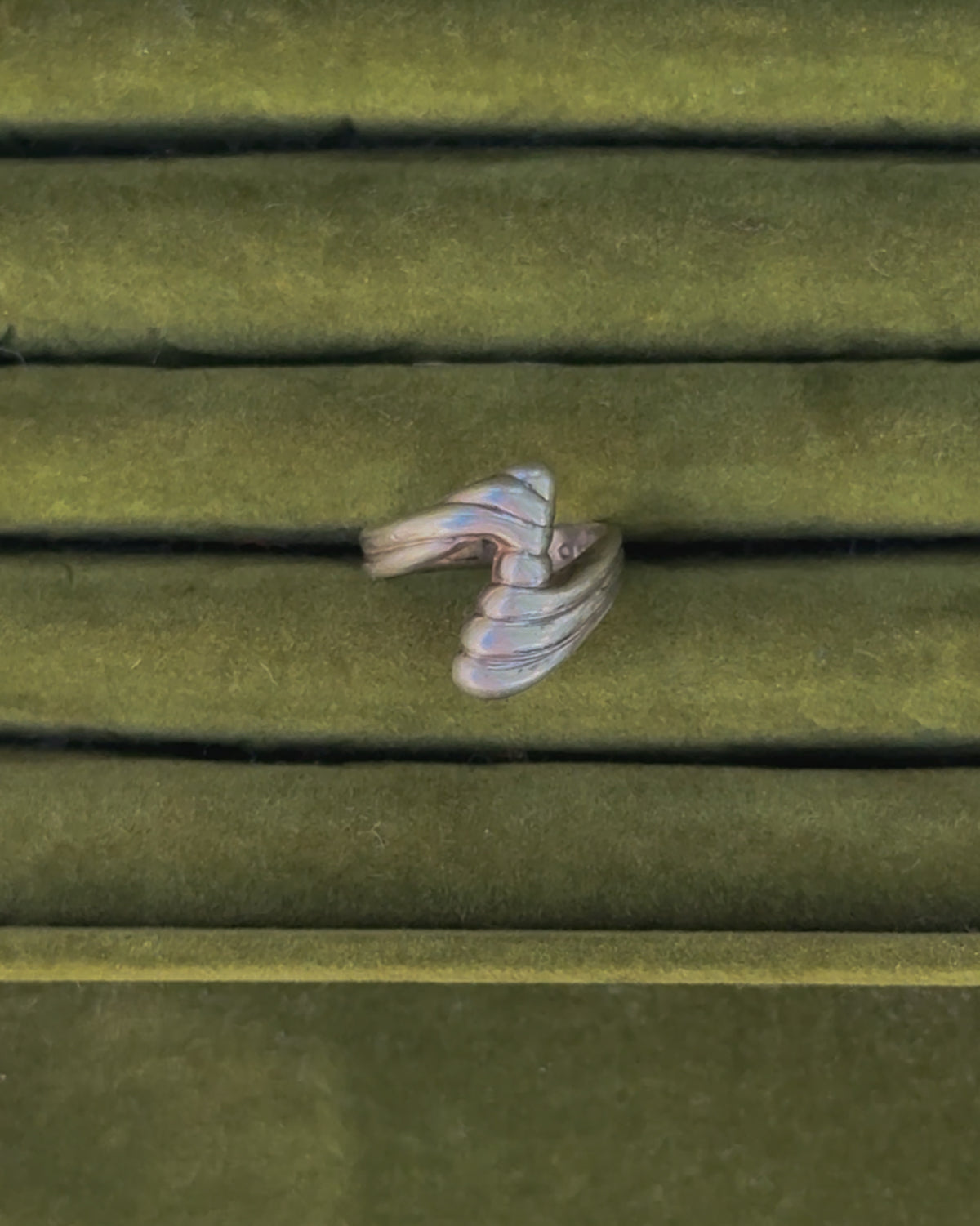 Sterling Silver Wave Ring