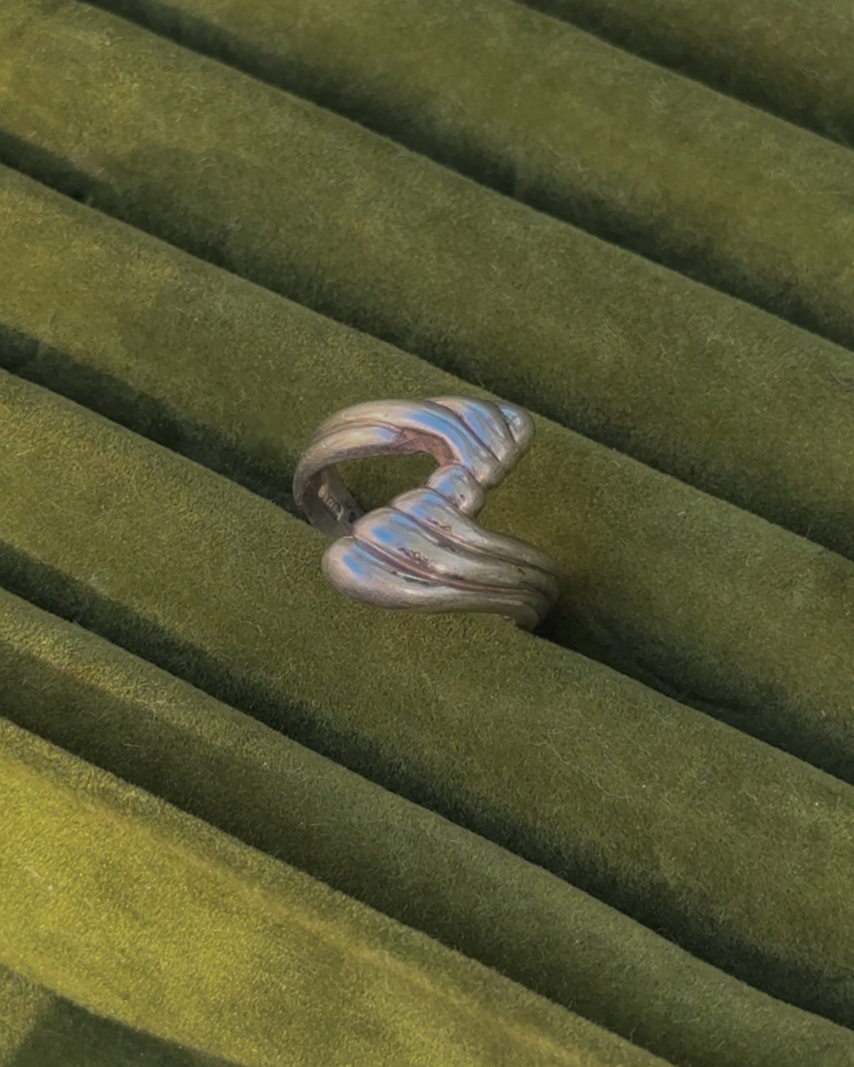 Sterling Silver Wave Ring