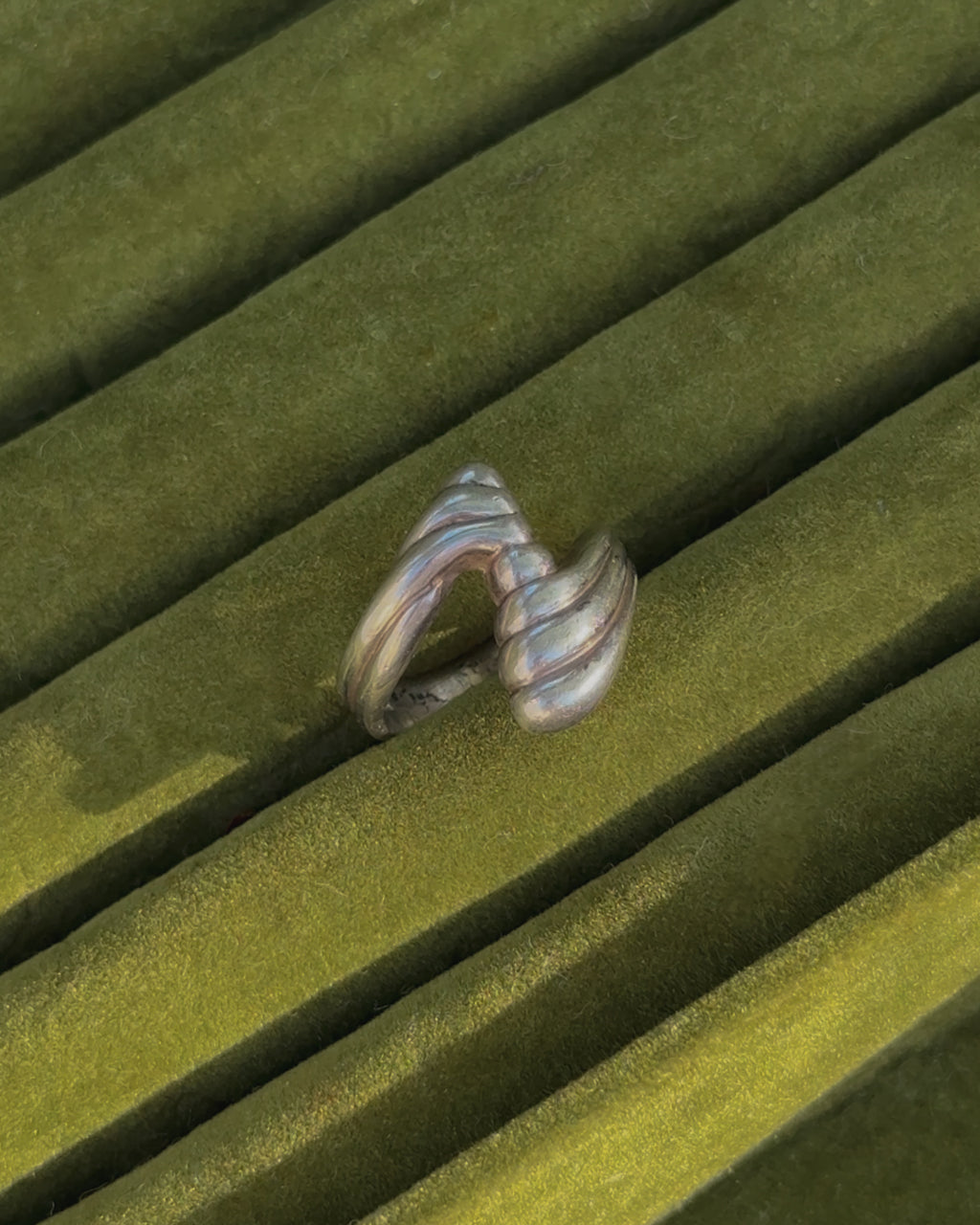 Sterling Silver Wave Ring